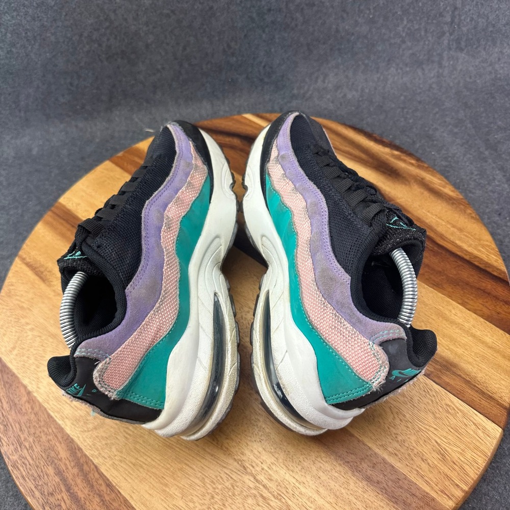 Nike Air Max 95 GS Have A Nike Day Black Purple CI5645-001 Womens 7 Kids 5.5Y - Picture 11 of 14